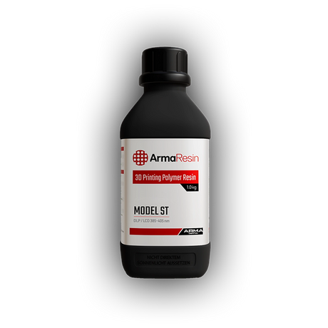 Bouteille de résine d'impression 3D ArmaResin DENTAL MODEL ST pour modèles dentaires précis et abordables