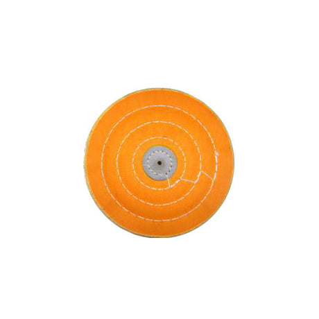 Roues de polissage - Tissu jaune - 100 à 152 mm x 50 couches - DIAN FONG - Dental Coop
