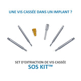 SOS Kit - Extraction rapide & sécurisée de vis d’implant cassées par Safe Implant - uofti.com