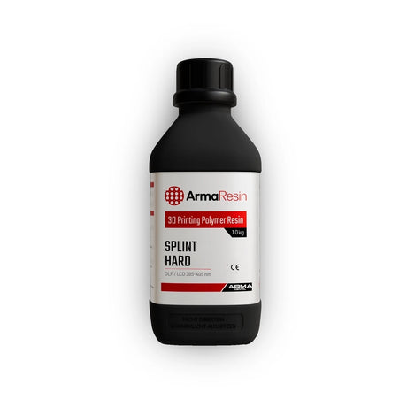 Résine 3D flexible pour gouttières rigides 1kg - SPLINT HARD - ArmaResin - uofti.com