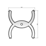 Scialytique LED PAX-XR1 Max – Lampe chirurgicale avec caméra HD & chariot mobile inclus