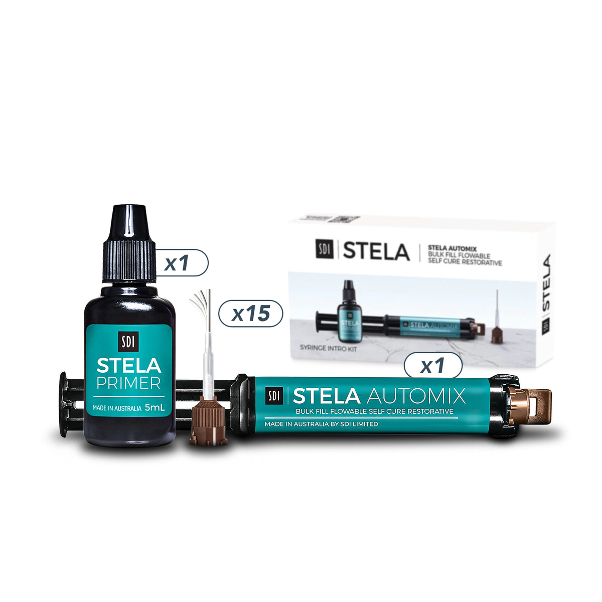 STELA Composite Auto-Polymérisant – Intro Kit - SDI