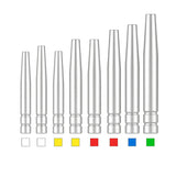 Lot de 20 tenons cylindro-coniques titane - uofti.com