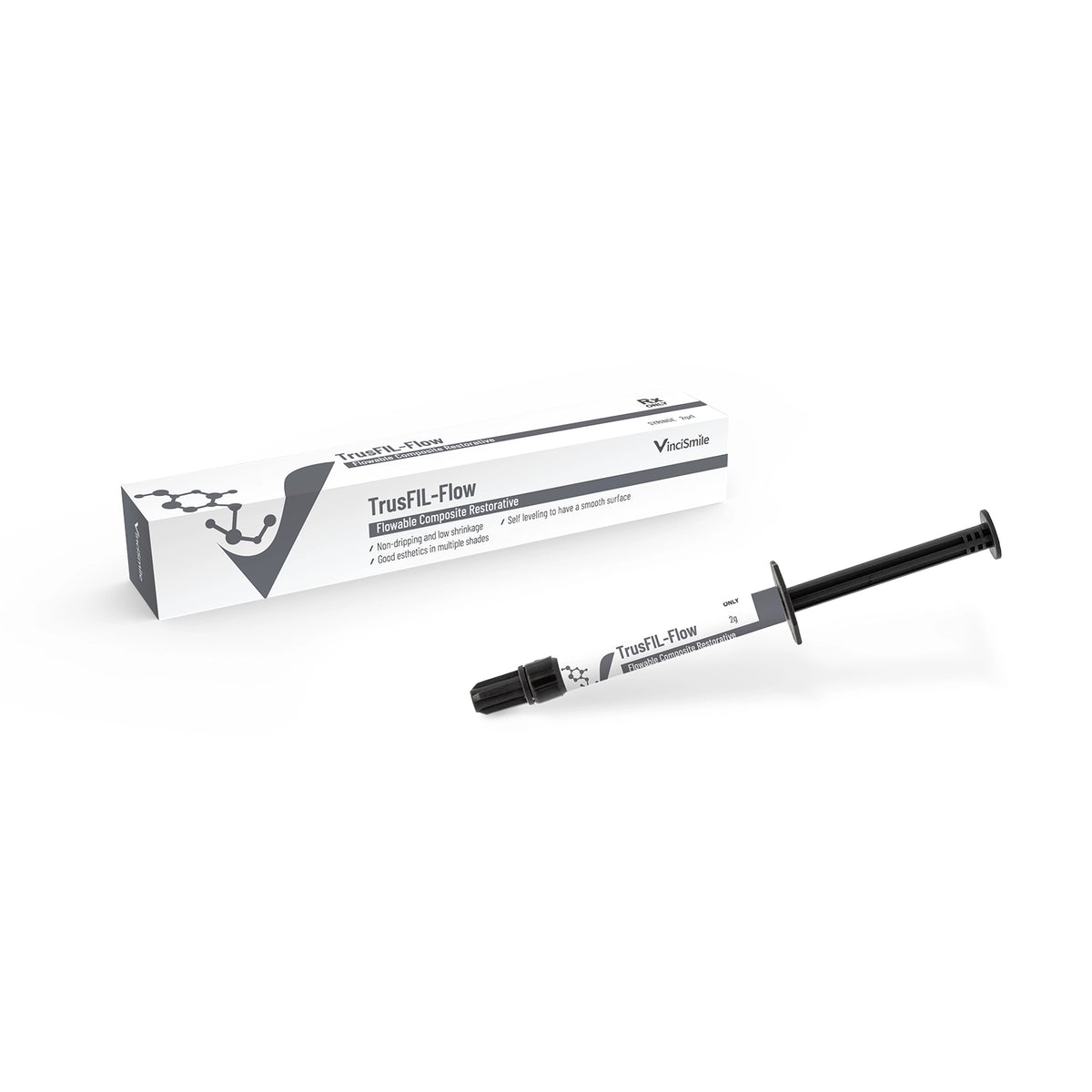 TrusFIL-Flow - Resina compuesta fluida - 2 g/jeringa - VinciSmile