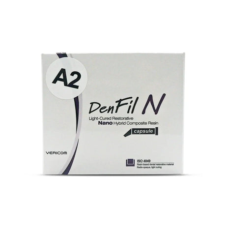 DenFil - Capsule A2 - Résine composite hybride restauratrice photopolymérisable - VERICOM - uofti.com