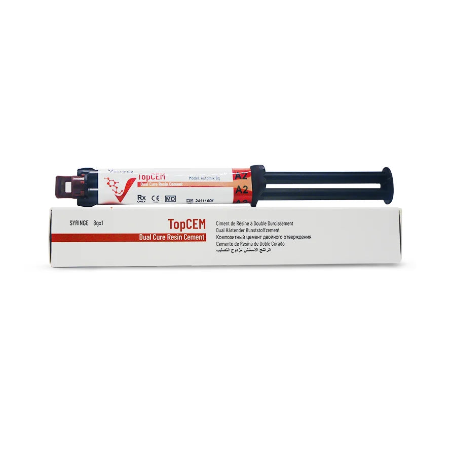 TopCEM Dual Cure Resin Cement x1 seringue - VINCISMILE
