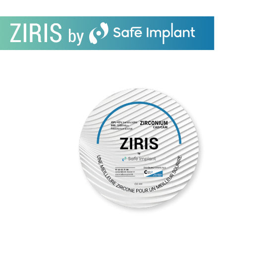 Disque zircone Ziris en teinte A, B,C ou D / Ø 98 mm - HUGE - uofti.com
