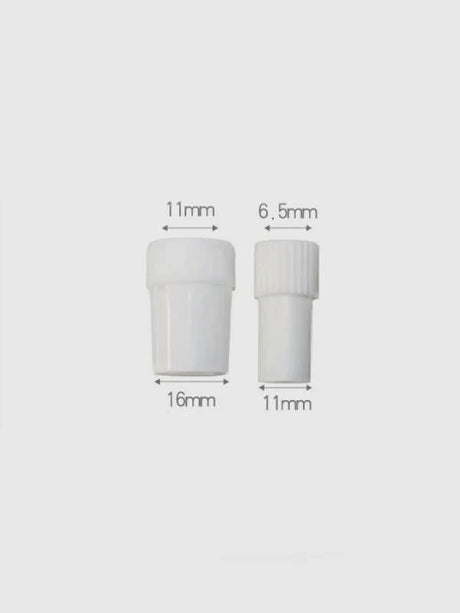 Canules chirurgicales Juneland stériles à usage unique, pour aspiration précise et hygiénique. 2 diamètres, adaptateur inclus (⌀11 & ⌀16 mm), emballage individuel - uofti.com