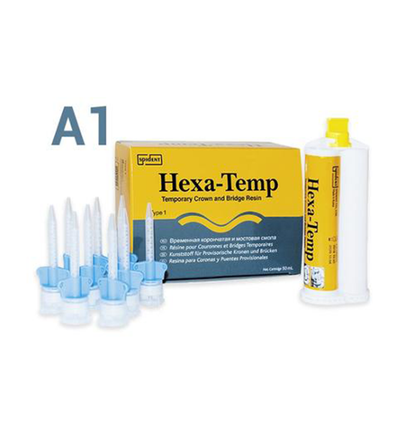 Hexa-Temp-Struct-A1 Résine pour bridges et couronnes temporaires (50ml) - uofti.com