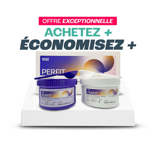 Perfit Current Putty 400 g x 2 - FAST - HUGE - matériau d'empreinte - uofti.com