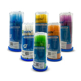 Boîte de 100 micro-applicateurs Micro brush : ultra fin , fin , et standard - uofti.com