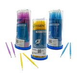 Boîte de 100 micro-applicateurs Micro brush : ultra fin , fin , et standard - uofti.com