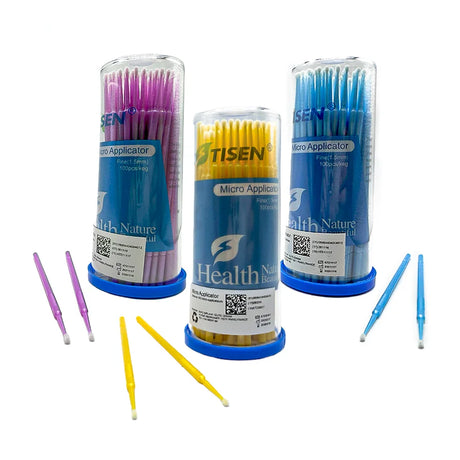 Boîte de 100 micro-applicateurs Micro brush : ultra fin , fin , et standard - uofti.com