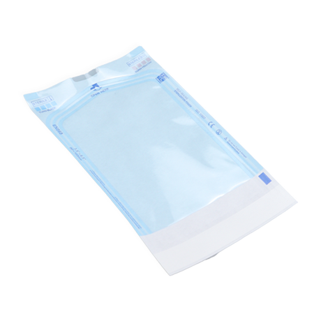 Les gaines de stérilisation Tianrun sont fabriquées en papier médical associé à un film CPP/PET (bleu, vert ou blanc), offrant une protection fiable.  Dimensions : 57 mm X 130 mm. Safe Implant