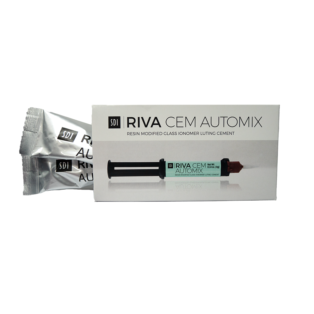 RIVA CEM automix spuit 4g glas-ionomeer cement voor afdichting - SDI
