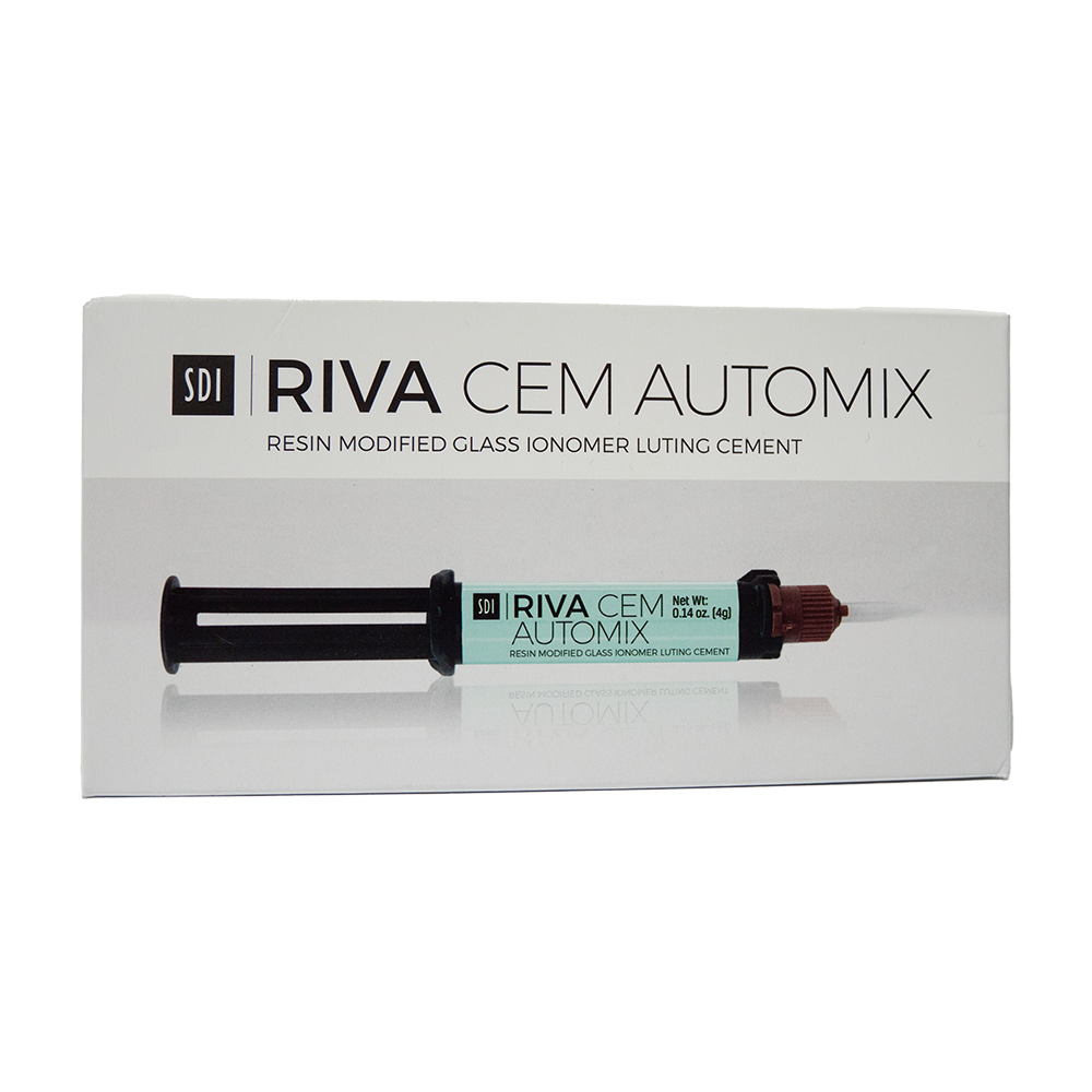 RIVA CEM automix spuit 4g glas-ionomeer cement voor afdichting - SDI