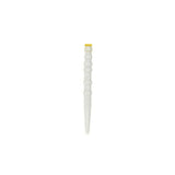 Blister de 10 tenons fibrés à encrage rétentif jaunes diamètre 1.2 mm H 15 mm - uofti.com