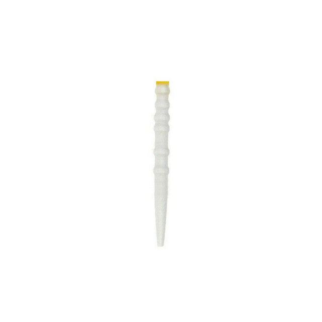 Blister de 10 tenons fibrés à encrage rétentif jaunes diamètre 1.2 mm H 15 mm - uofti.com