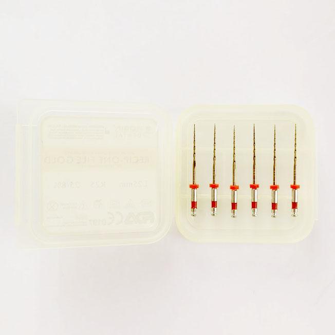 Pack de 6 limes Recip-One Dorées - uofti.com