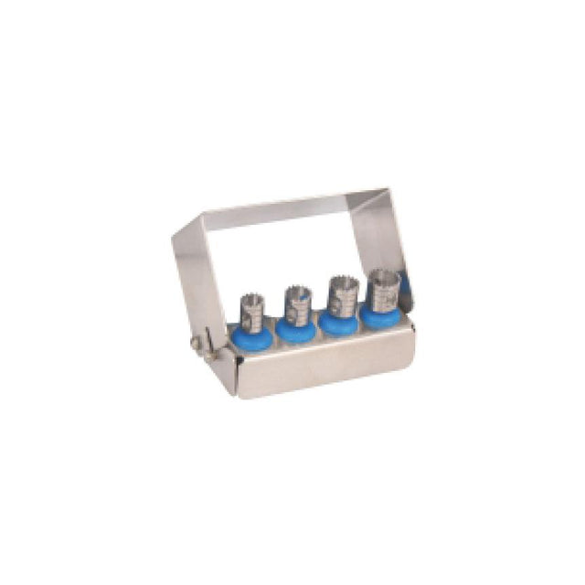 Kit 4 forets creux (tréphines) avec support - uofti.com