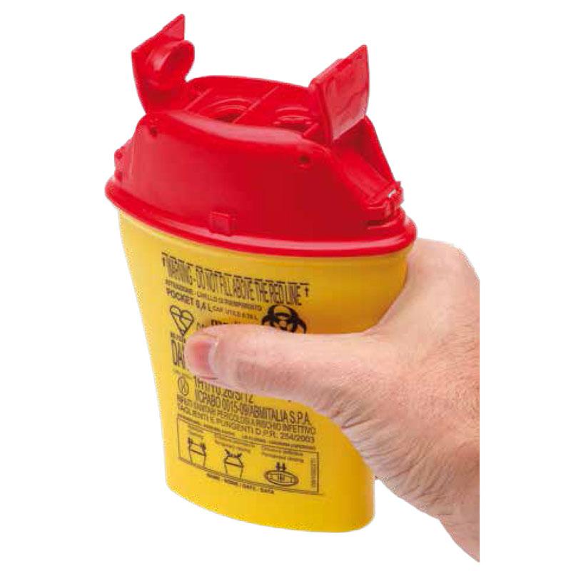 Poubelle à aiguilles ergonomique x5 - uofti.com