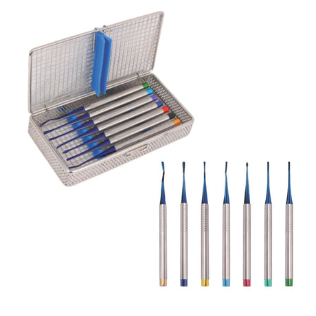 Kit de luxateurs plaqués titane, 7 pièces - uofti.com
