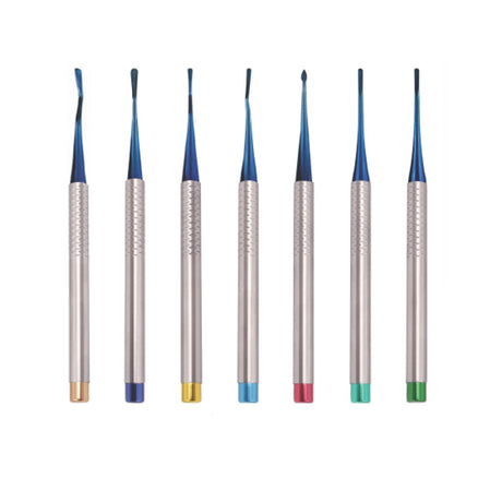 Kit de luxateurs plaqués titane, 7 pièces - uofti.com