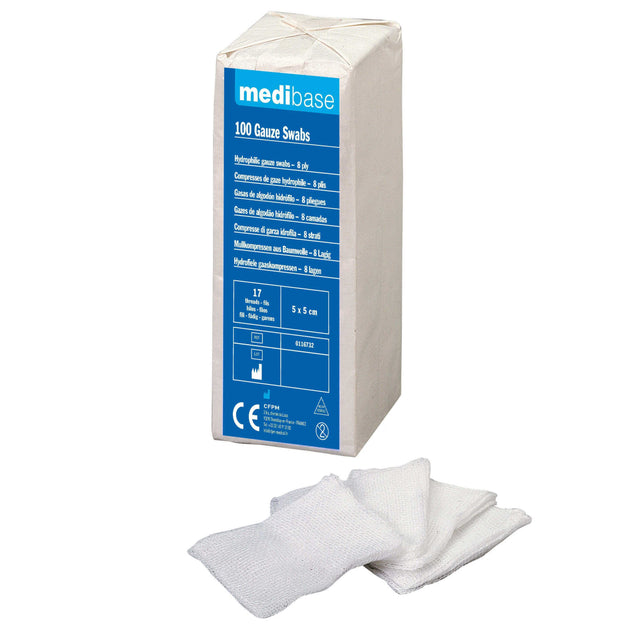 Compresses en gaze - MEDIBASE - uofti.com