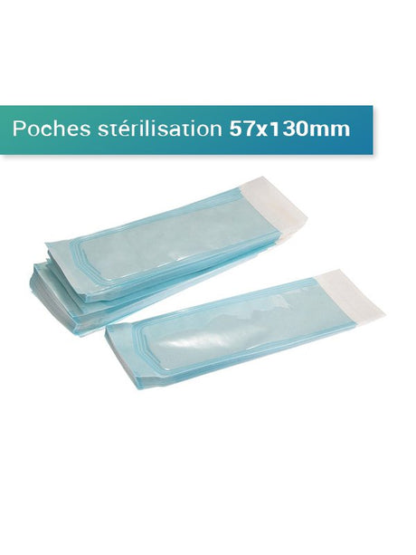 Poche gaine de stérilisation 57x130mm - uofti.com