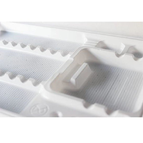 Lot de 400 plateaux jetables en plastique type 4  284x186x7mm - uofti.com