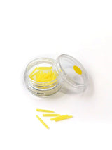 Lot de 40 tenons cylindro coniques calcinables jaunes longueur 11,4 mm, diamètre 1,28mm - uofti.com