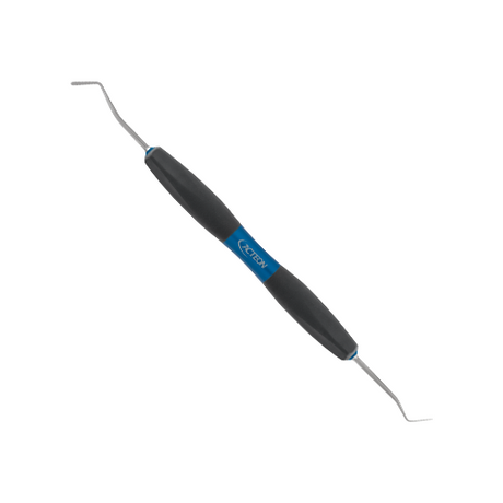 Instrument à sculpter L 1,6mm / 1,6mm de Bliss by ACTEON. Spatule très fine pour sculpter précisément le composite.  L'ergonomie et les performances de la partie travaillante permettent un geste maîtrisé et ferme et visent à réduire la fatigue des mains et des poignets. Conçus pour placer et modeler le composite.