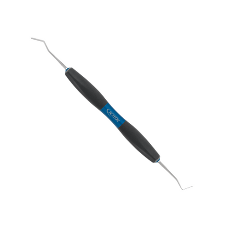 Bliss Carver L 1,6mm / 1,6 mm est un instrument à sculpter de Bliss by ACTEON. Spatule très fine pour une modélisation précise du composite sur les antérieurs.  L'ergonomie et les performances de la partie travaillante permettent un geste maîtrisé et ferme et visent à réduire la fatigue des mains et des poignets. Conçus pour placer et modeler le composite.