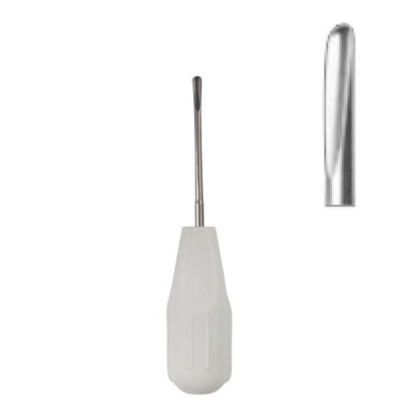 Elévateur luxateur droit 3mm manche silicone - uofti.com