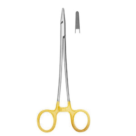 Porte-aiguille Crile-Wood 15cm en carbure de tungstène - uofti.com