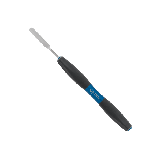 Bliss Spatule à ciment 25 mm de Bliss by ACTEON. Utilisée pour mélanger et appliquer du ciment et d'autres matériaux dans les couronnes ou toute autre préparation de prothèse dentaire.