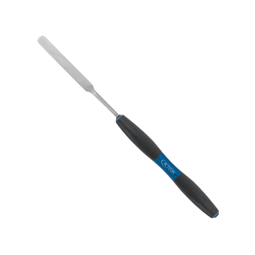 Bliss Spatule à ciment 42 mm de Bliss by ACTEON. Utilisée pour mélanger et appliquer du ciment et d'autres matériaux dans les couronnes ou toute autre préparation de prothèse dentaire.