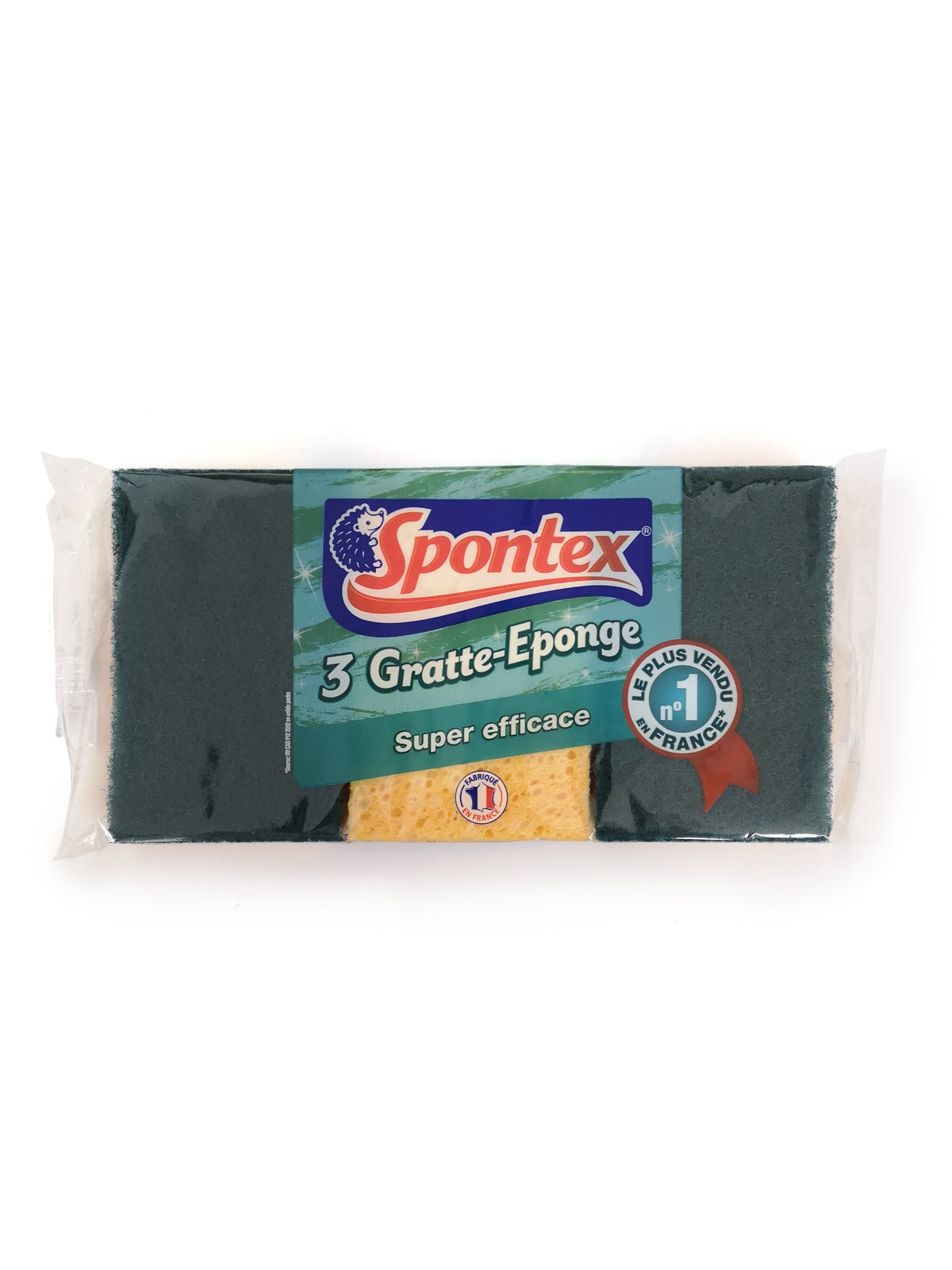 Lot de 3 éponges SPONTEX pour nettoyage professionnel en cabinet dentaire - uofti.com