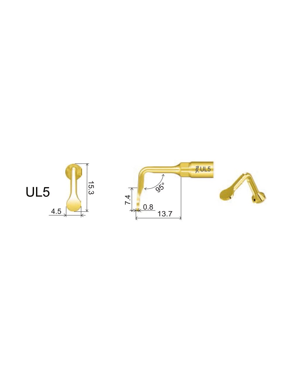 Insert UL5 pour chirurgie piezo - WOODPECKER - uofti.com
