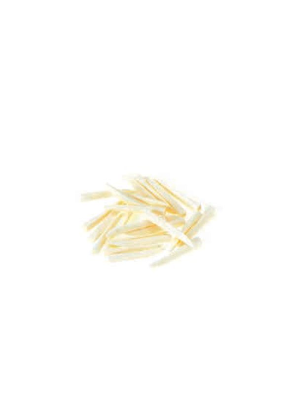 Sachet de 100 cales interdentaires en bois blanches (courtes et fines) - uofti.com