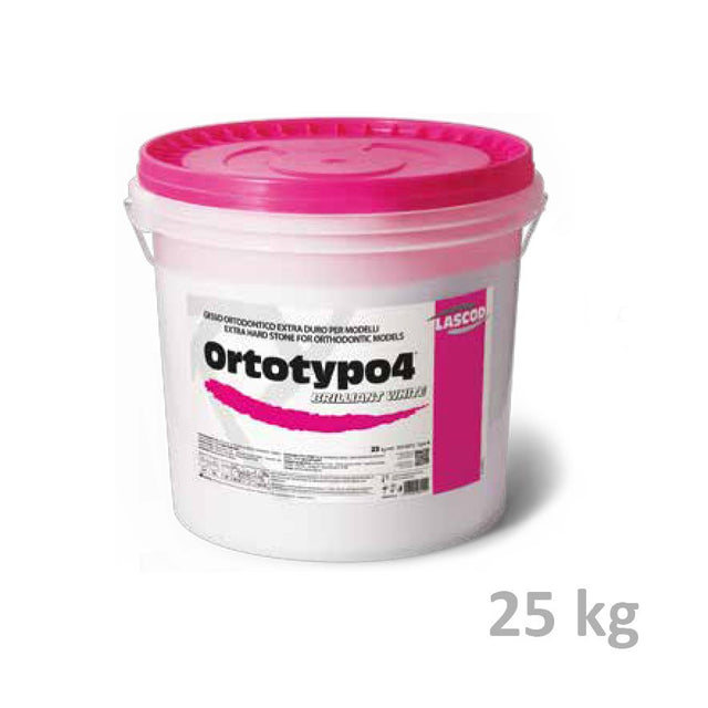Plâtre blanc brillant type 4 Ortotypo4 25 kg - uofti.com