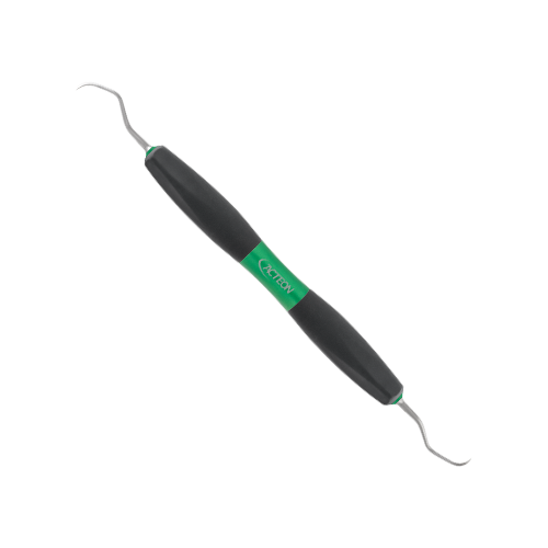 Détartreurs faucille M23 de Bliss by ACTEON. Pour éliminer le tartre dans l'accès interproximal des dents antérieures et postérieures. Le détartreur M23 permet d'accéder à tous les quadrants.  Grâce aux détartreurs Bliss en forme de faucille, bénéficiez d’un meilleur accès interproximal aux dents antérieures et postérieures. L’extrémité de la pointe étant plus fine, il est plus facile d’accéder aux zones difficiles.