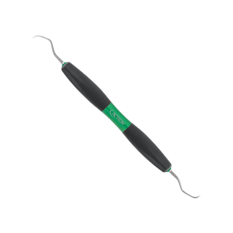 Détartreurs faucille M23 de Bliss by ACTEON. Pour éliminer le tartre dans l'accès interproximal des dents antérieures et postérieures. Le détartreur M23 permet d'accéder à tous les quadrants.  Grâce aux détartreurs Bliss en forme de faucille, bénéficiez d’un meilleur accès interproximal aux dents antérieures et postérieures. L’extrémité de la pointe étant plus fine, il est plus facile d’accéder aux zones difficiles.