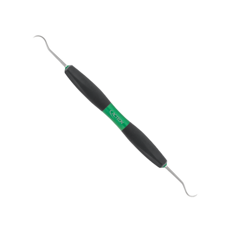 Détartreurs faucille H6-H7 de Bliss by ACTEON. Pour éliminer le tartre dans l'accès interproximal des dents antérieures et postérieures.  Grâce aux détartreurs Bliss en forme de faucille, bénéficiez d’un meilleur accès interproximal aux dents antérieures et postérieures. L’extrémité de la pointe étant plus fine, il est plus facile d’accéder aux zones difficiles.