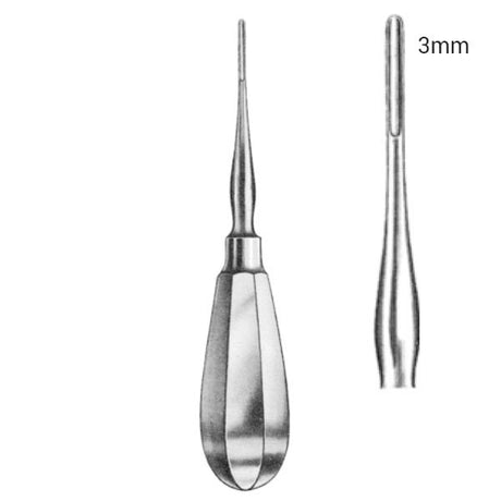 Elévateur de Bein droit 3mm - uofti.com