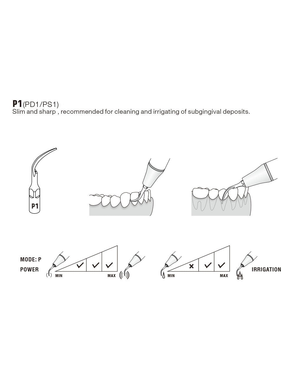 Insert PD1 compatible Satelec - uofti.com