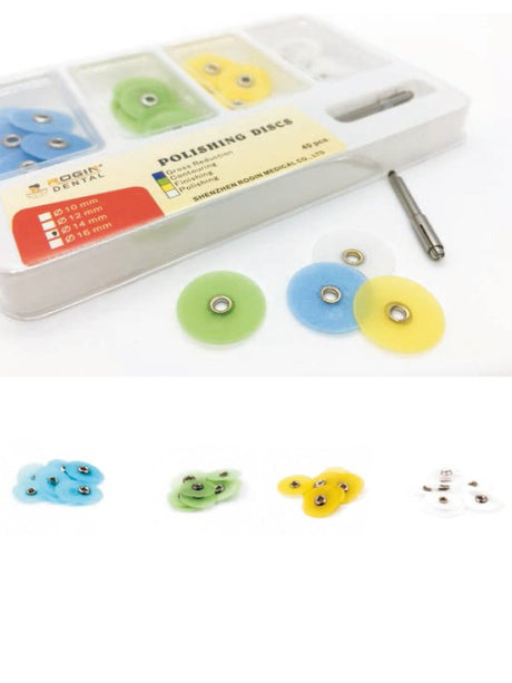 Lot de 40 disques de polissage de composite avec œillet (12mm) - uofti.com