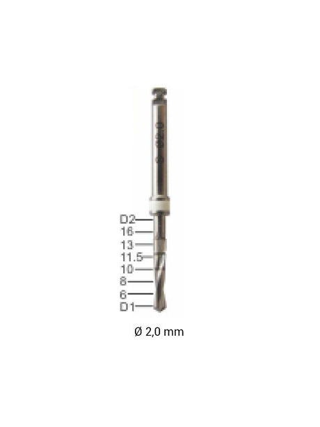Foret pointeur de marquage 2mm - uofti.com