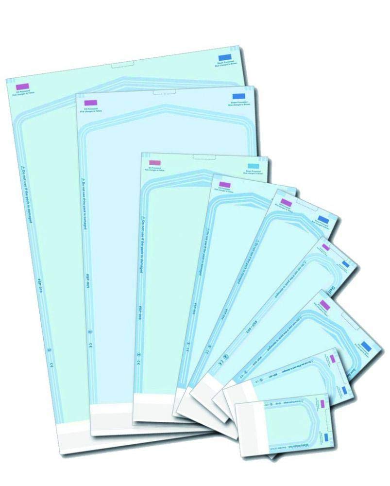 Sterilisationsbeutel mit Aufkleber - DEHP