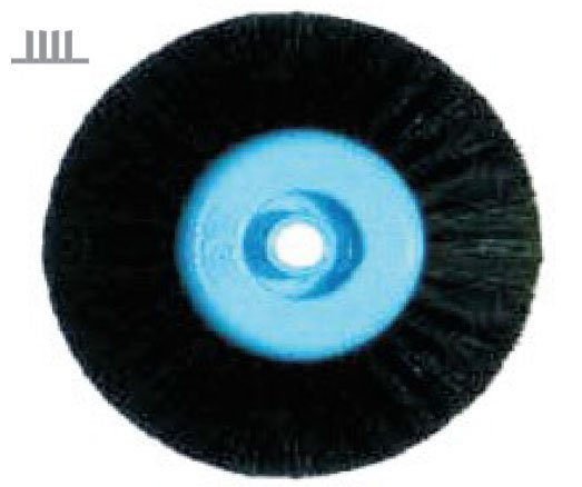 Roue de polissage coeur plastique diamètre 80mm - uofti.com